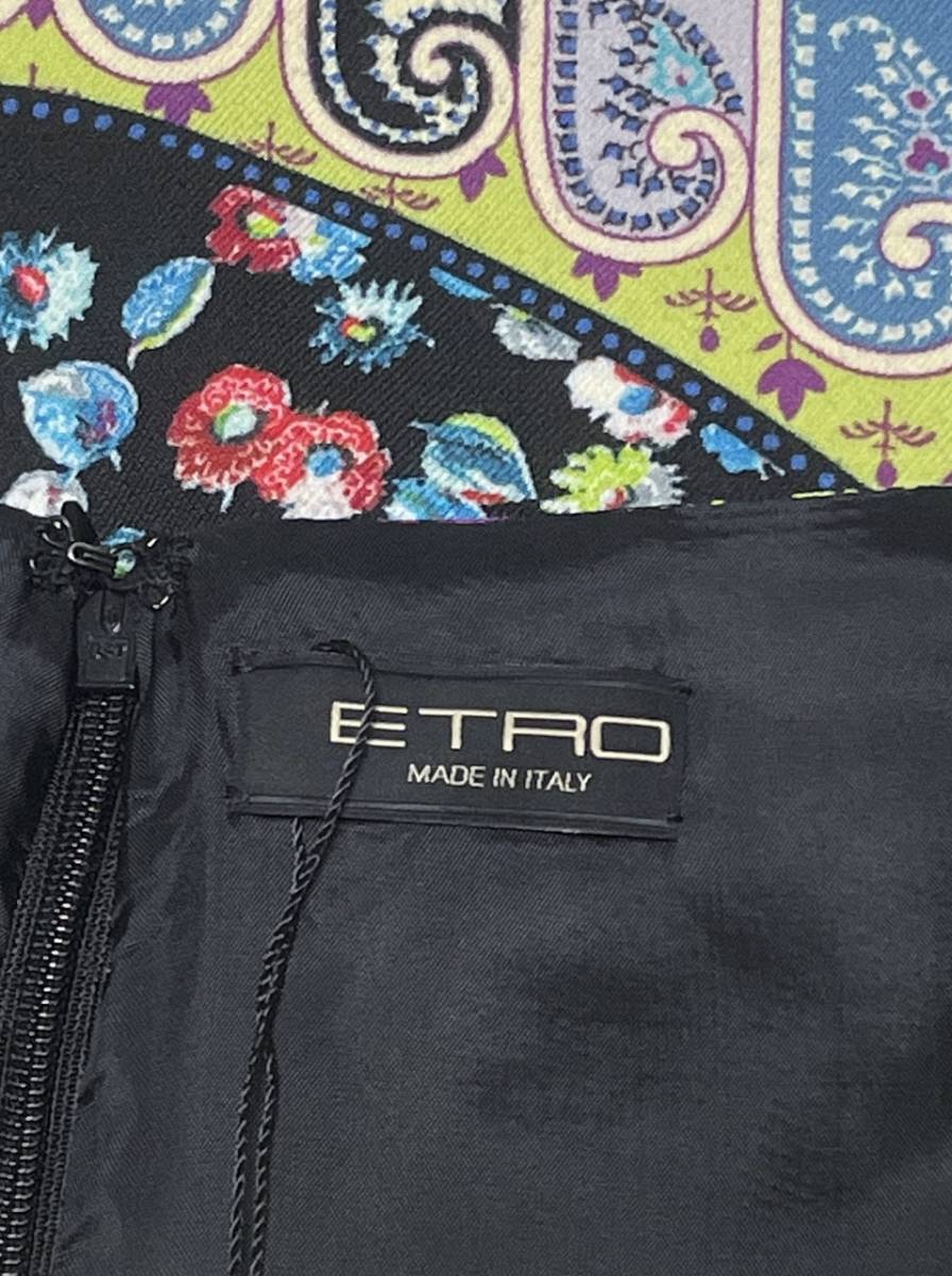 ETRO エトロ カラフル 花柄&ペイズリー柄ワンピース 安い販売中 www