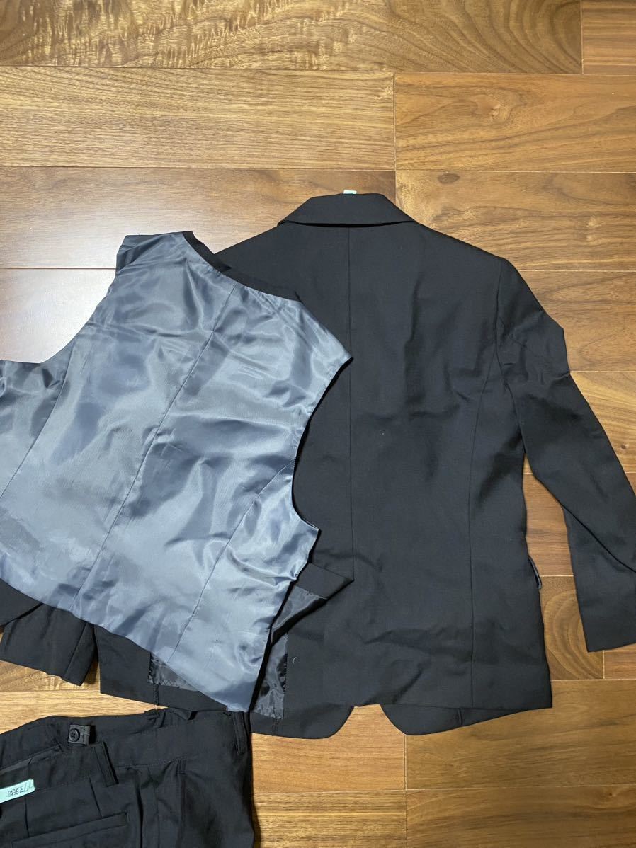  入学式・卒業式  COMME CA ISM スーツジャケット　無地　ブラック