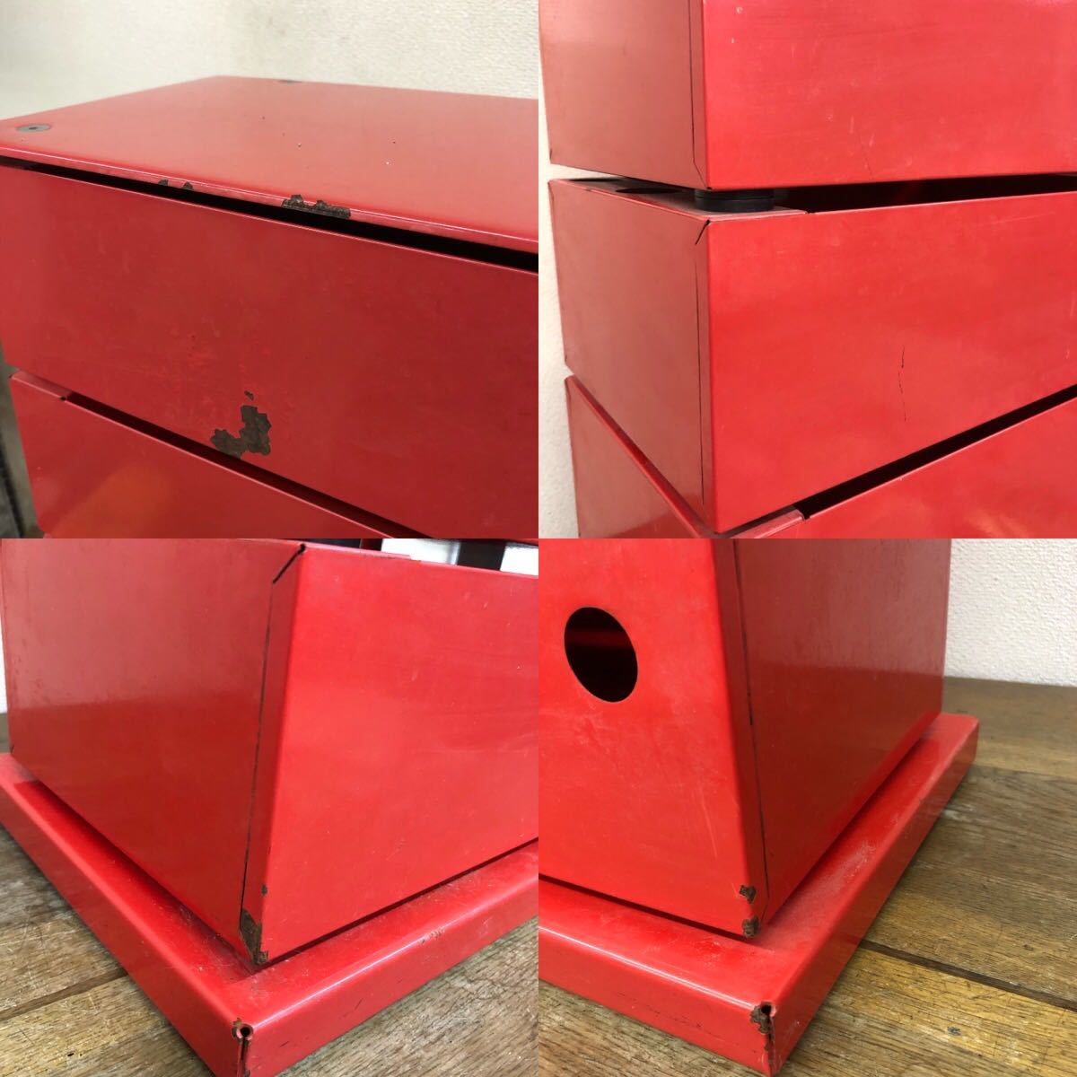 買物 DOTTUS CD収納ケース 赤 イタリア製 ecousarecycling.com