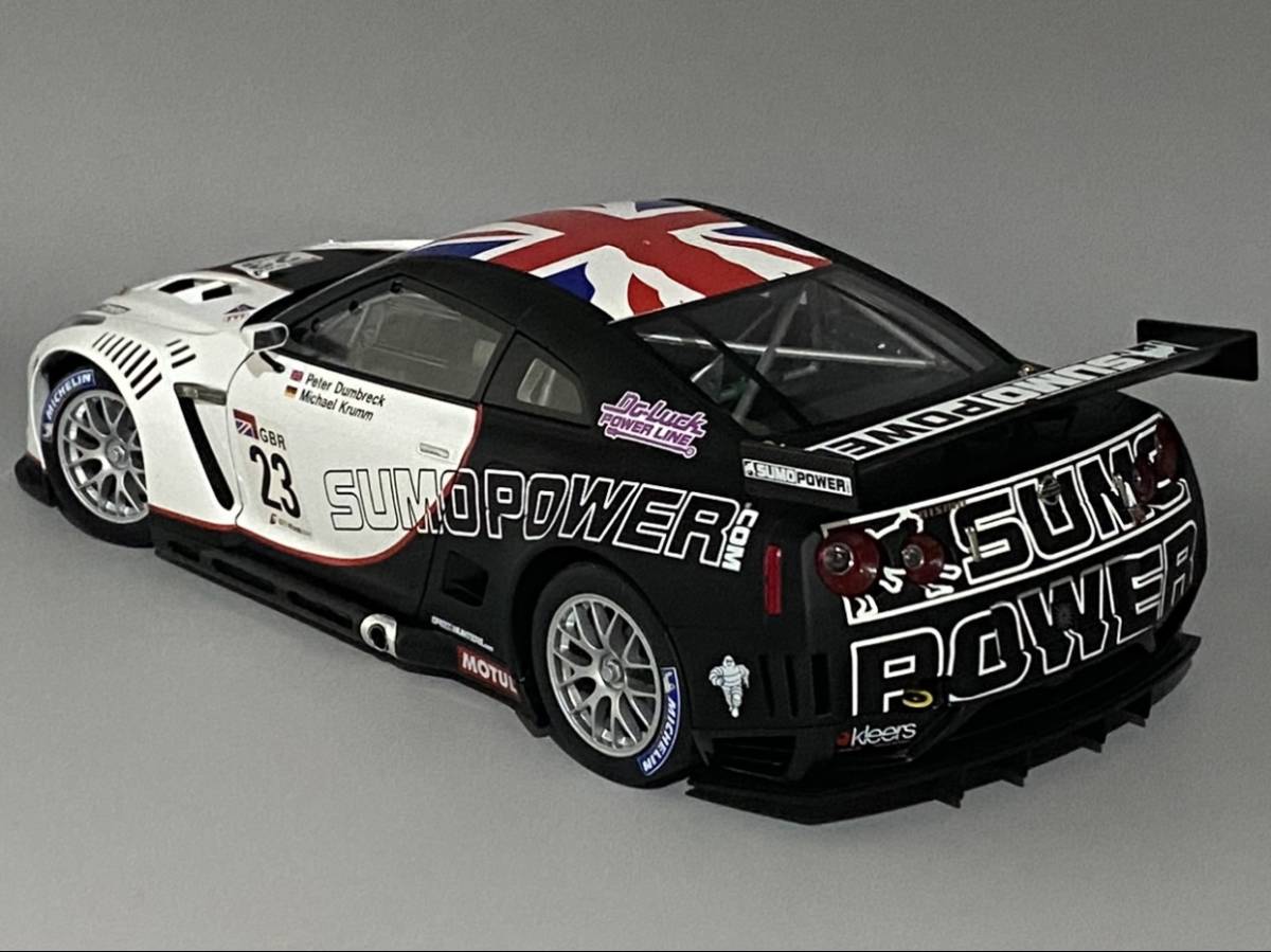 1円〜 AUTOart 1/18 Nissan GT-R Sumo Power GT #23 FIA GT1 2010 ◆ Peter Dumbreck / Michael Krumm ◆ 日産 オートアート_画像4