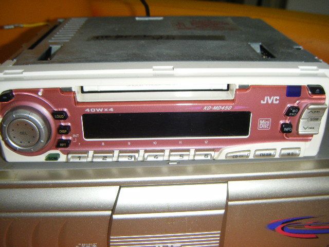 JVC　CDチェンジャー/MDプレーヤー　　B854_画像2