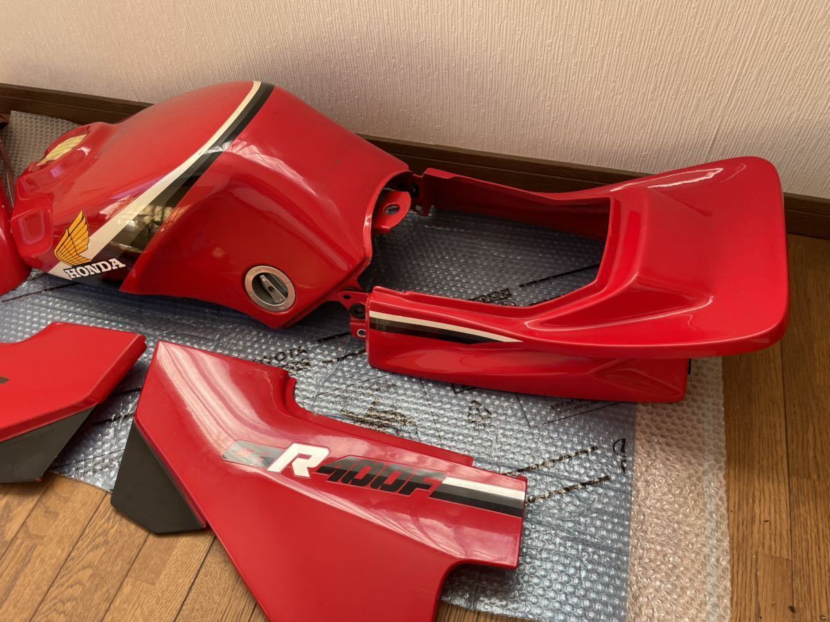 極上美品 人気カラー CBR400F 純正 外装セット オリジナル 当時物