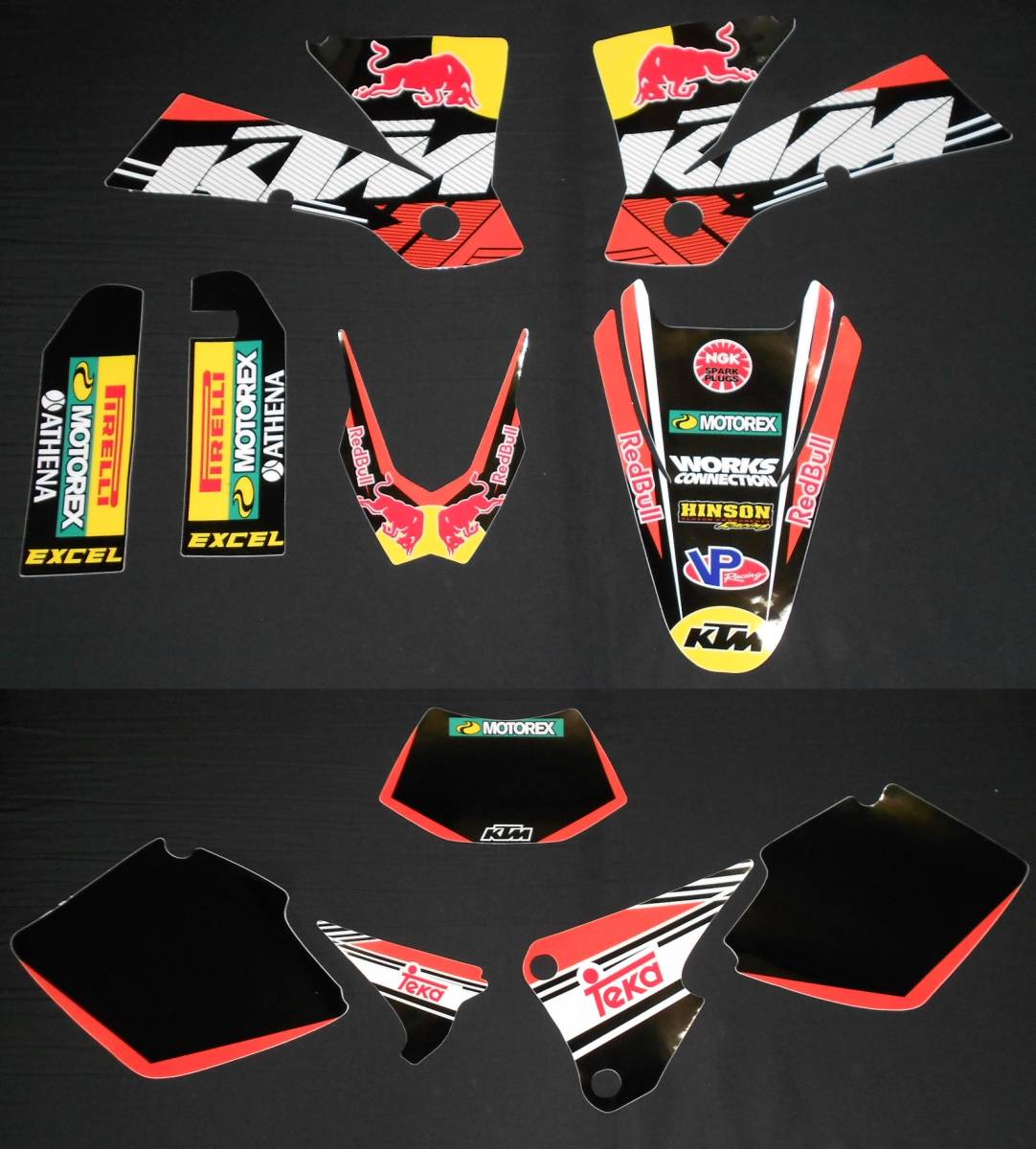 2003 KTM EXC シリーズ デカール グラフィック キット 8_画像1