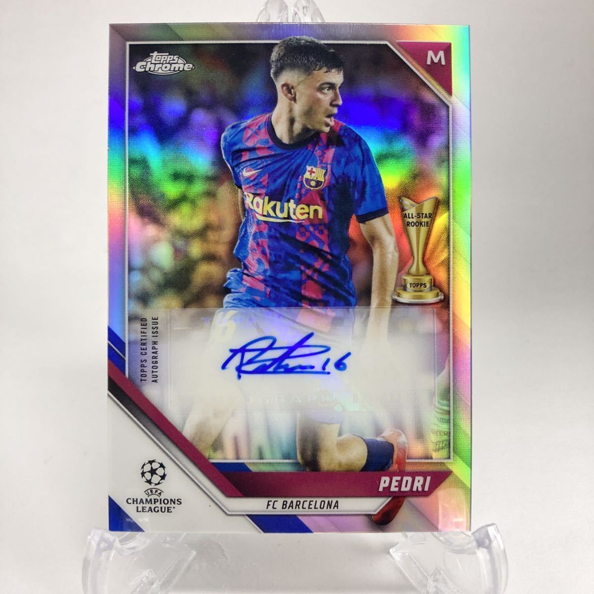 2021 Topps Chrome Soccer Pedri RC 2枚セット www.pa-kotabumi.go.id