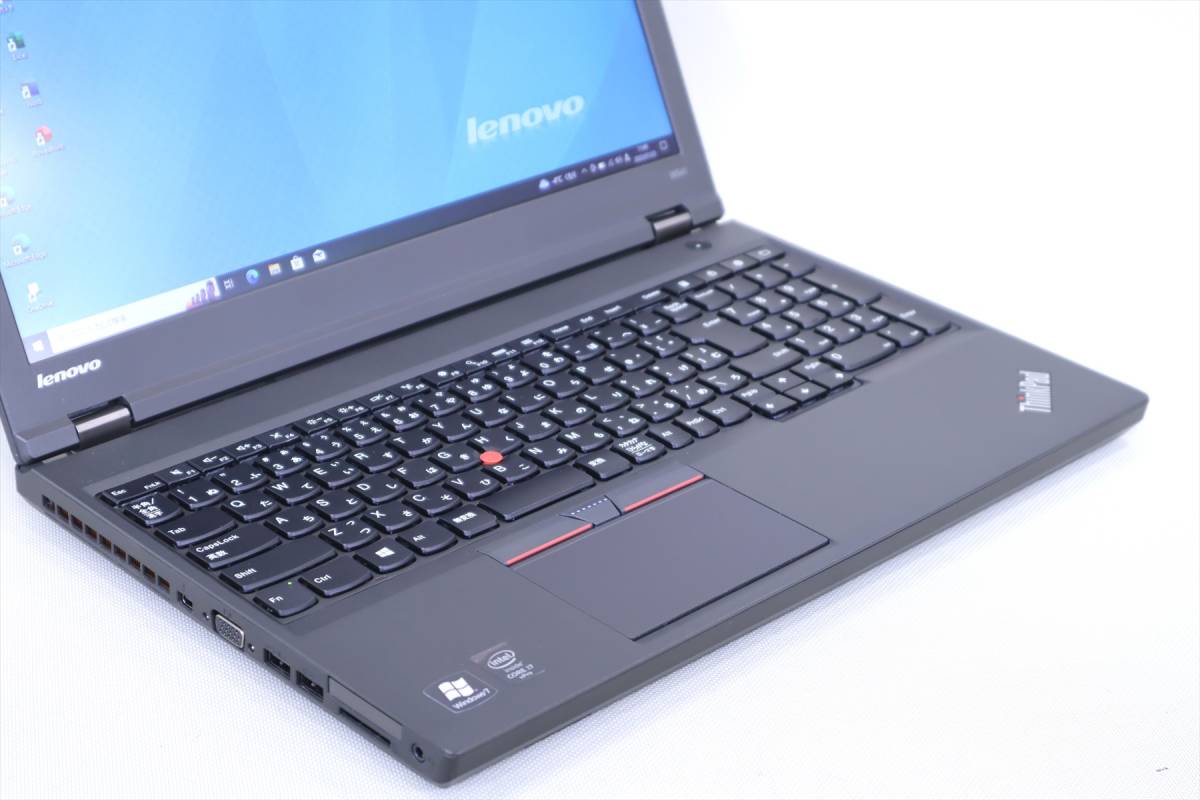 【即配】Office2019付属！安定快速パワフルPC！ThinkPad W541 i7-4810MQ 16G 512G 15.6FHD Quadro K2100M バッテリー良好_画像2