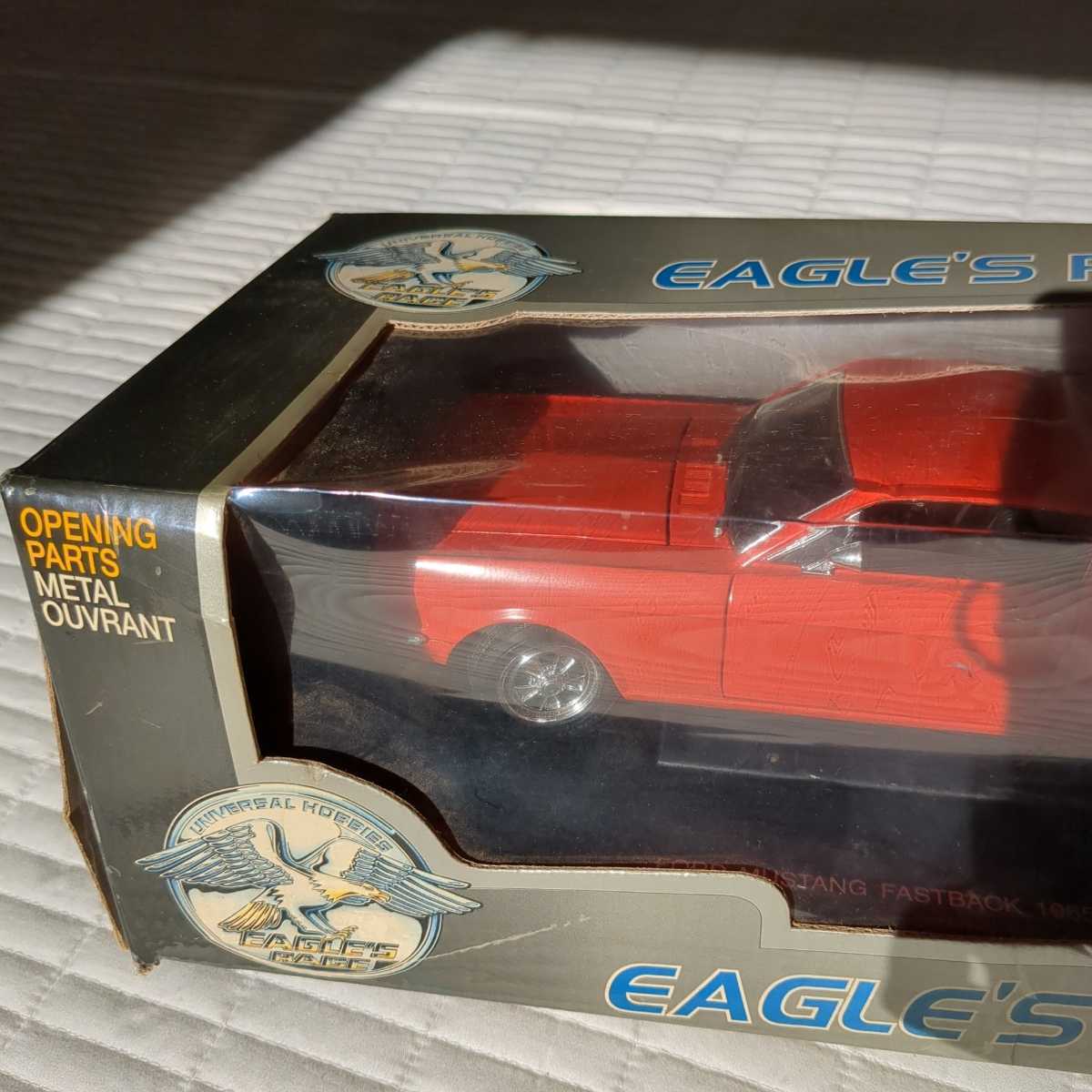 ◆EAGLE'S RACE 1/18スケール FORD MUSTANG FASTBACK1965 アンティークの画像5