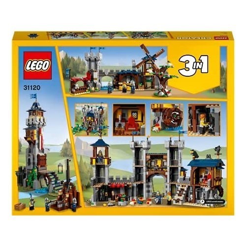 レゴ(LEGO) クリエイター 中世のお城 31120 新品 おもちゃ ブロック プレゼント お城 未使用品 男の子 女の子 9歳以上_画像4