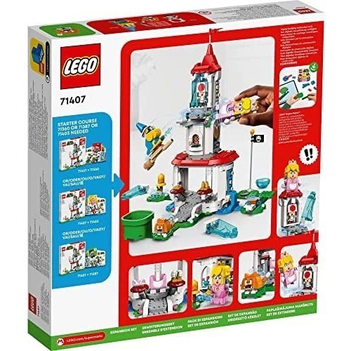 レゴ(LEGO) スーパーマリオ ネコピーチ パワーアップ 新品 と こおったとう チャレンジ 71407 未使用品 おもちゃ ブロック プレゼント_画像4