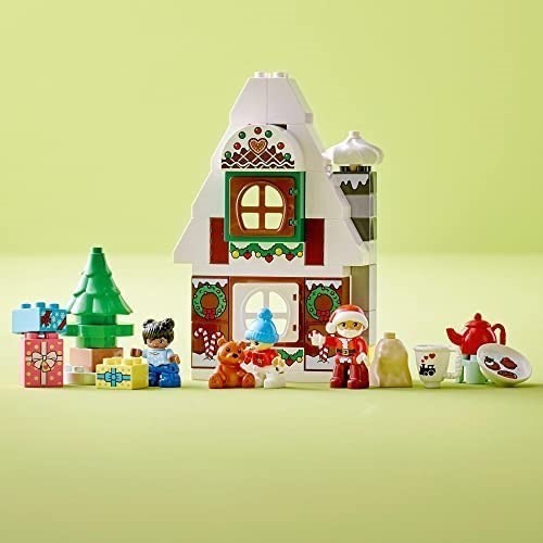 レゴ(LEGO) デュプロ デュプロのまち サンタのジンジャーブレッドハウス 新品 10976 おもちゃ ブロック プレゼント幼児 未使用品 赤ちゃん_画像6