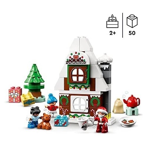 レゴ(LEGO) デュプロ デュプロのまち サンタのジンジャーブレッドハウス 新品 10976 おもちゃ ブロック プレゼント幼児 未使用品 赤ちゃん_画像7