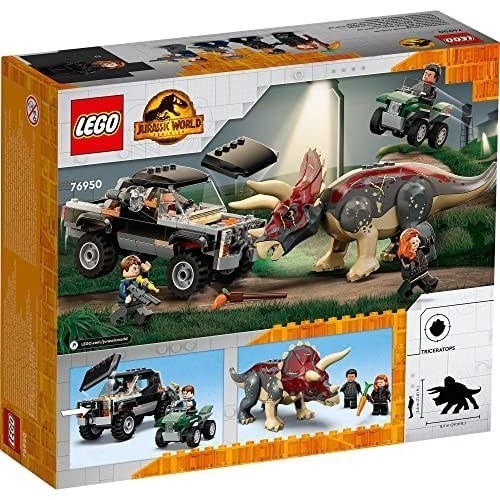 レゴ(LEGO) ジュラシック・ワールド トリケラトプスのトラック襲撃 76950 新品 おもちゃ ブロック プレゼント 恐竜 未使用品_画像4