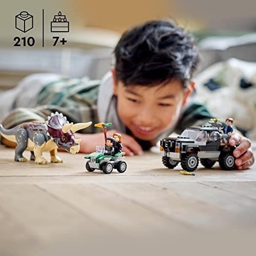 レゴ(LEGO) ジュラシック・ワールド トリケラトプスのトラック襲撃 76950 新品 おもちゃ ブロック プレゼント 恐竜 未使用品_画像8