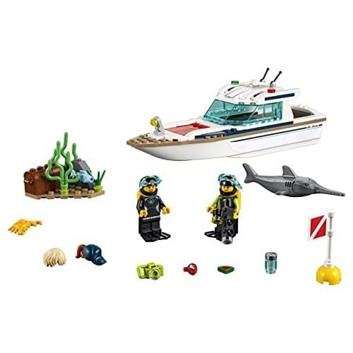 レゴ(LEGO) シティ ダイビングヨット 60221 新品 ブロック おもちゃ ブロック おもちゃ 未使用品 男の子 車_画像3