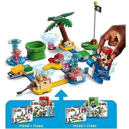 レゴ(LEGO) スーパーマリオ ドッシー と 新品 スイスイ チャレンジ 71398 おもちゃ 未使用品 ブロック プレゼント テレビゲーム_画像7