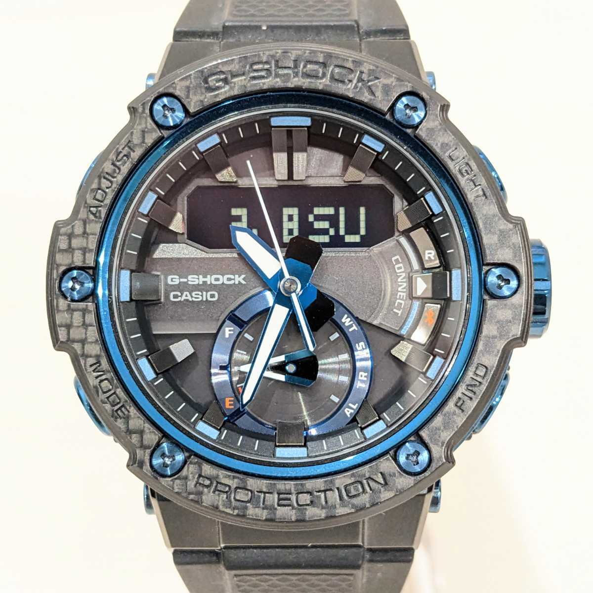 営業営業3555 美品 メンズ G-STEEL カシオ GST-B200-1AJF 腕時計