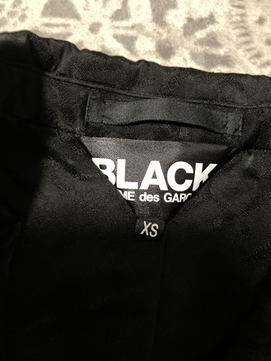 ブラックコムデギャルソン インサイドアウト チェスター ジャケット XS