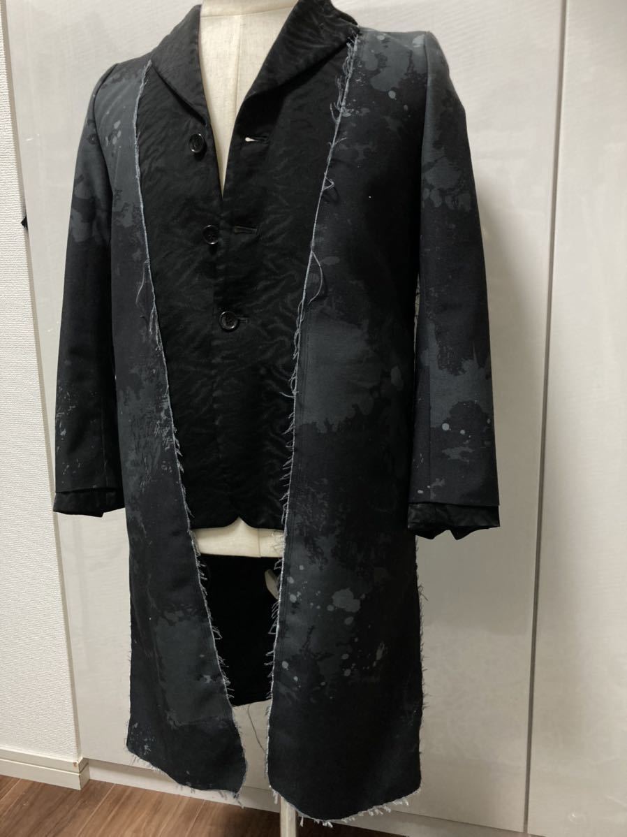ブラックコムデギャルソン インサイドアウト チェスター ジャケット XS