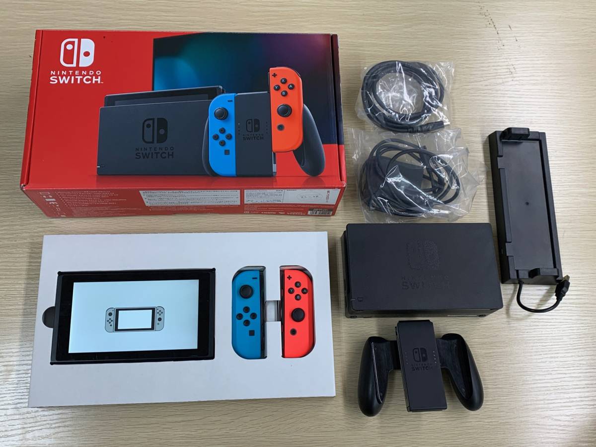 新入荷 任天堂スイッチ Switch 本体 新型 保証あり 動作確認済 QA3408