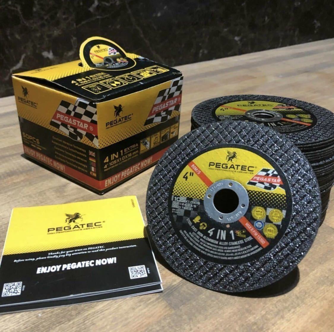 年末大セール!!限定10セット PEGATEC ディスクグラインダー替刃 切断