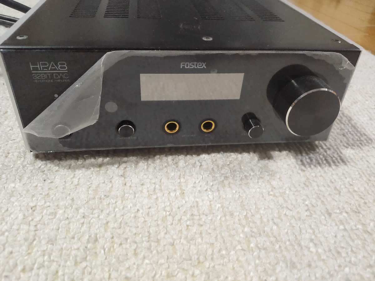 本格派ま! FOSTEX ヘッドホンアンプ 32bit D A変換器内蔵 ハイレゾ