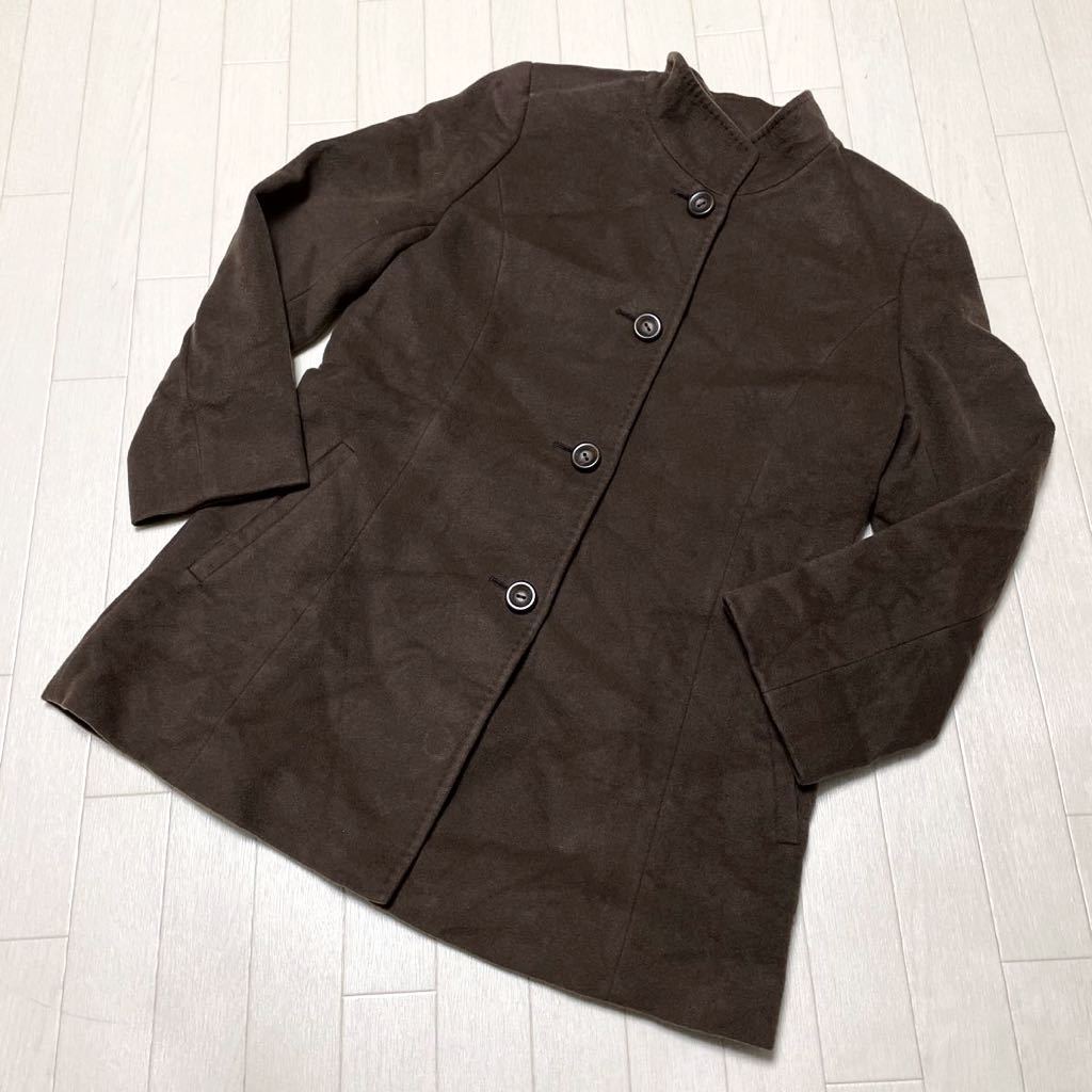 激安新品未読品 3281☆ Leilian レリアン カシミヤ 100% ハーフコート