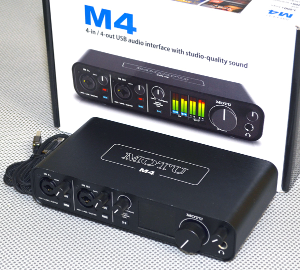 ☆最終値下げ☆ MOTU M4 4in 4out オーディオインターフェイス