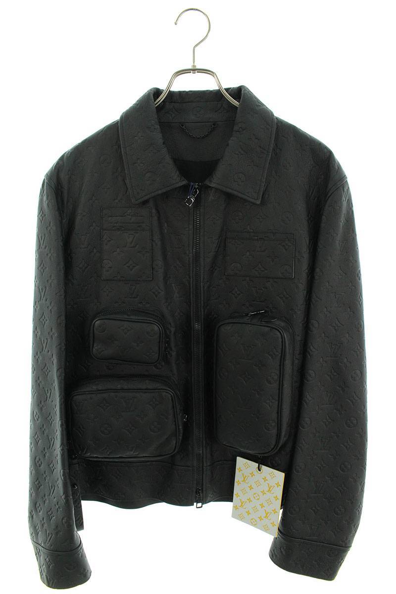 Louis Vuitton Louis Vuitton MONOGRAM EMBOSSED UTILITY JACKET