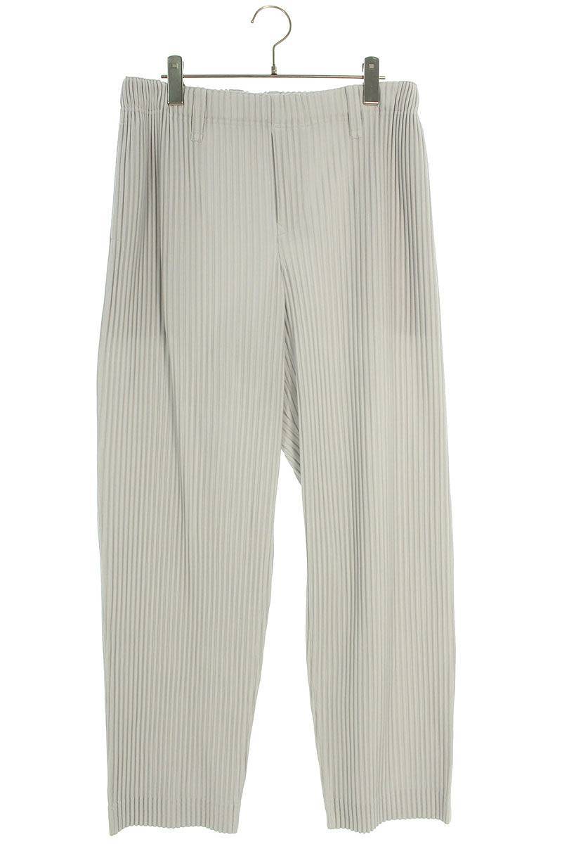 バーゲンセール ISSAY MIYAKE PLEATS PLEASEワイドパンツ グレー tdh