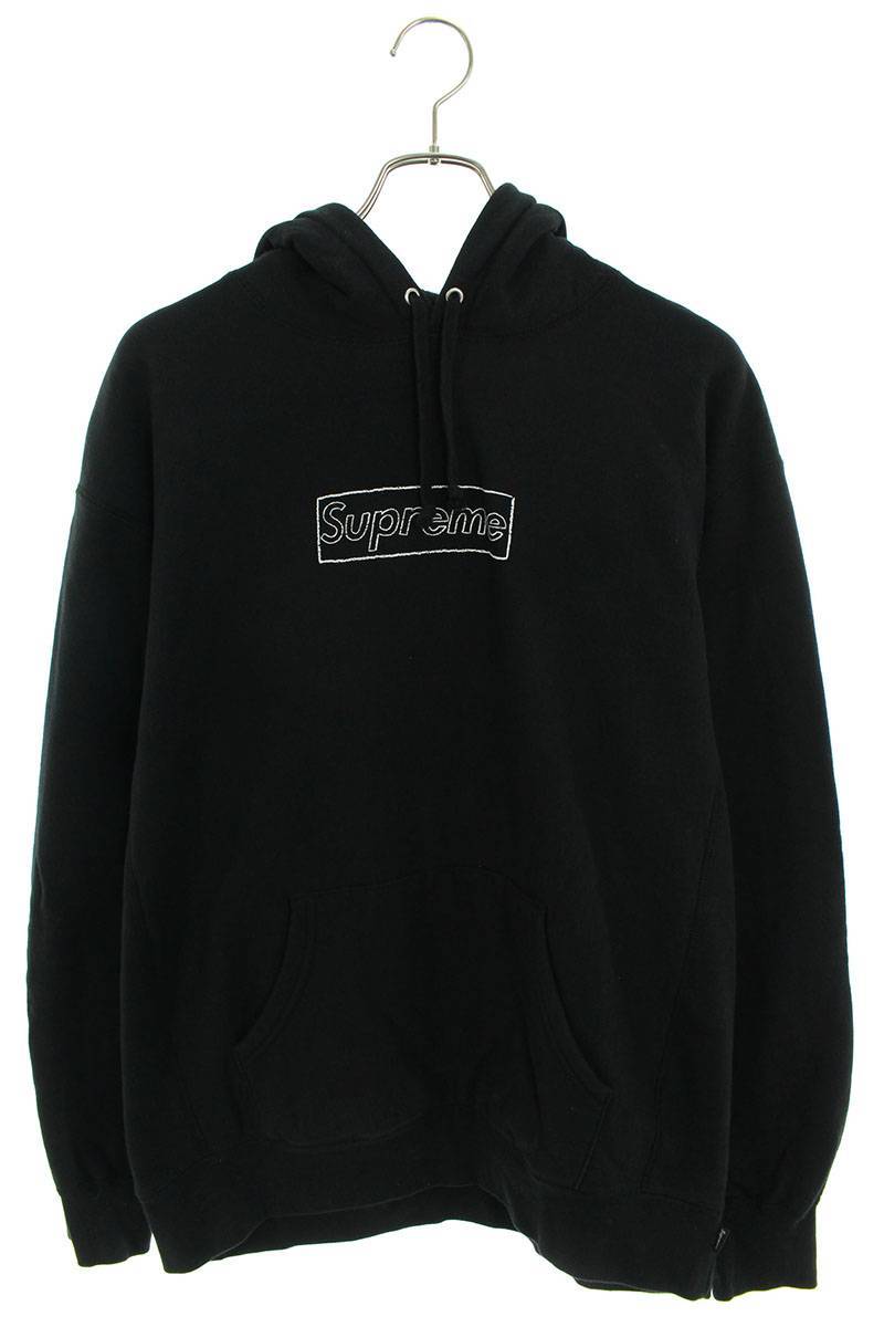シュプリーム SUPREME 21SS Chalk Box Logo Hooded Sweatshirt サイズ