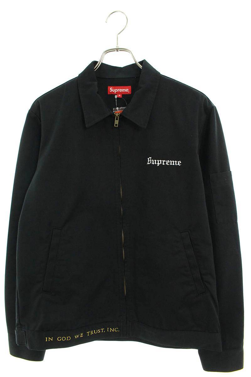 Supreme◇Dead Kennedys/Work Jacket/ジャケット/M/BLK/黒/ブルゾン/ストリート 