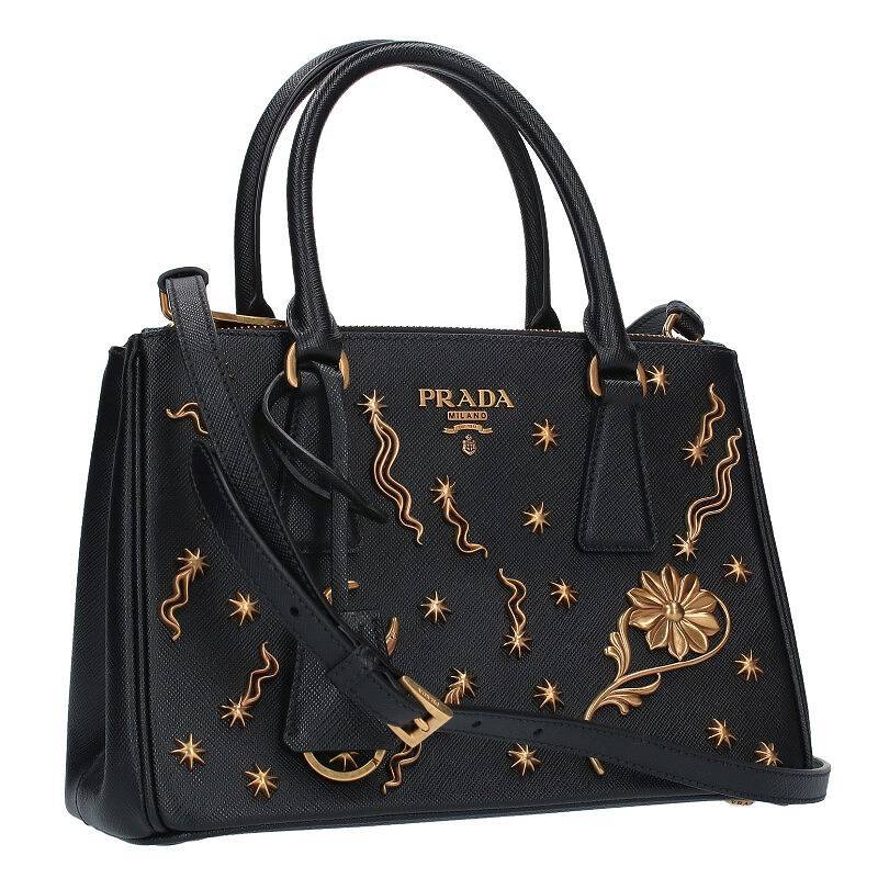 在庫処分】 プラダ PRADA ガレリア 1BA896 サフィアーノレザー 2WAY