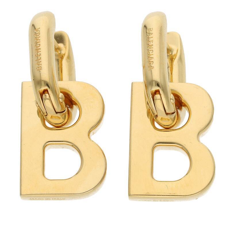 BALENCIAGA ロゴピアス 新品未使用 セールなどお得に購入 galaksijanova.rs
