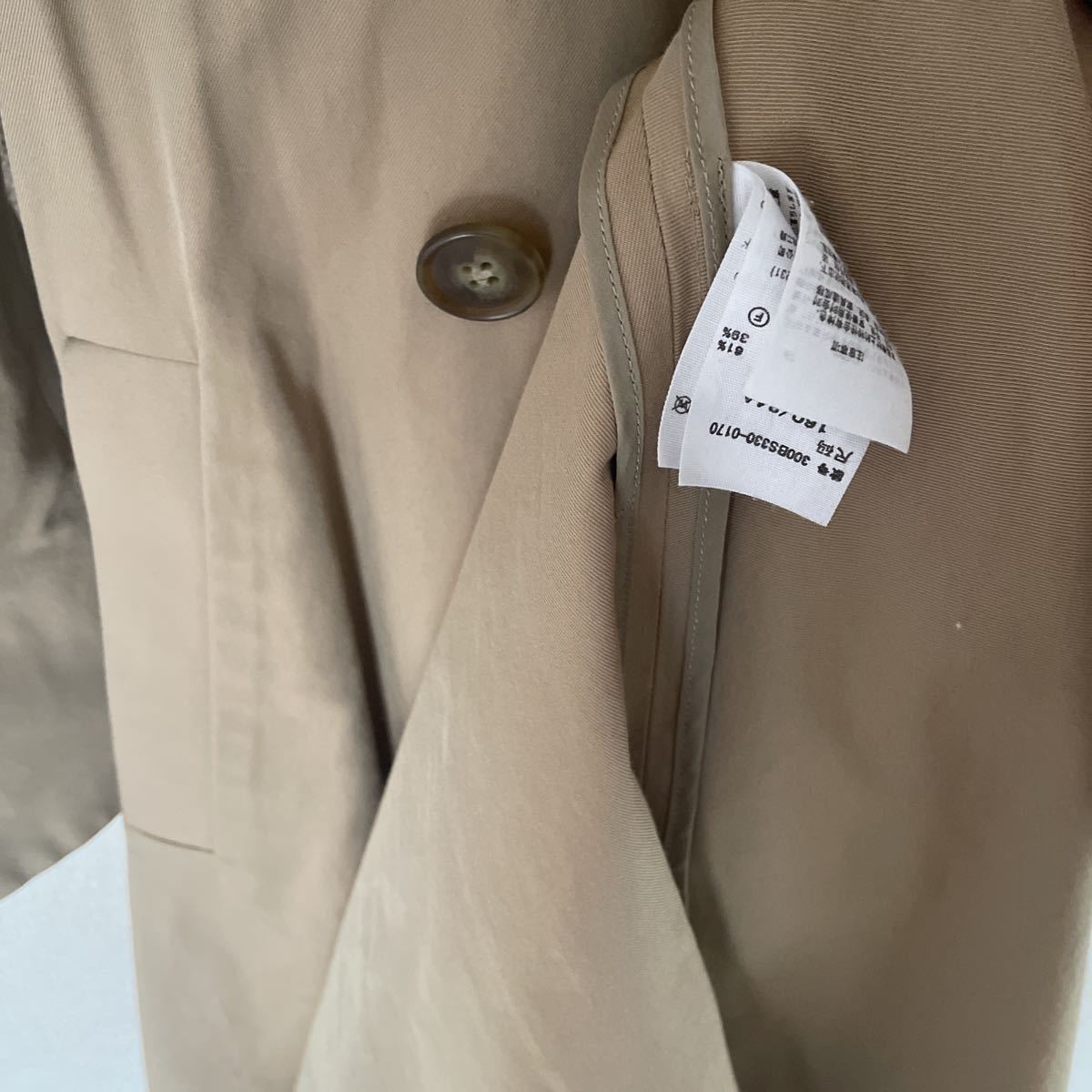 美品 ENFOLD エンフォルド パフスリーブトレンチコート38(中古)の