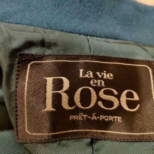 値下げ la vie en rose【イタリア素材】カシミヤ混ウール  コート