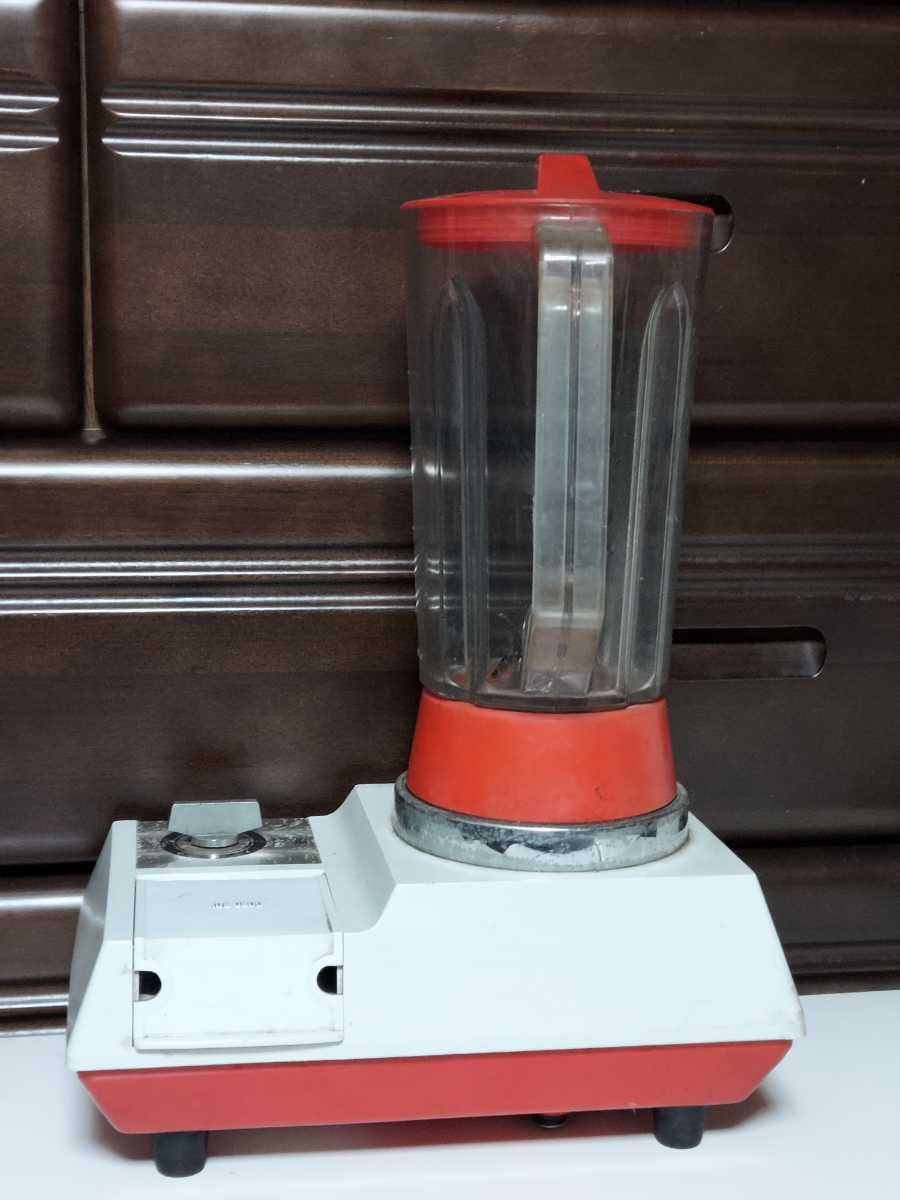  operation verification settled Showa Retro mixer juicer SANYO SOLID STATE SM-136 juice antique Sanyo Electric 