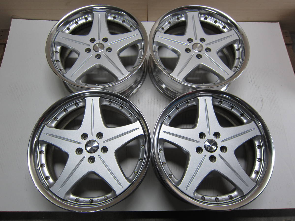 ☆WORK Euroline 19 X オフセット 38 X 5H ワーク ユーロライン