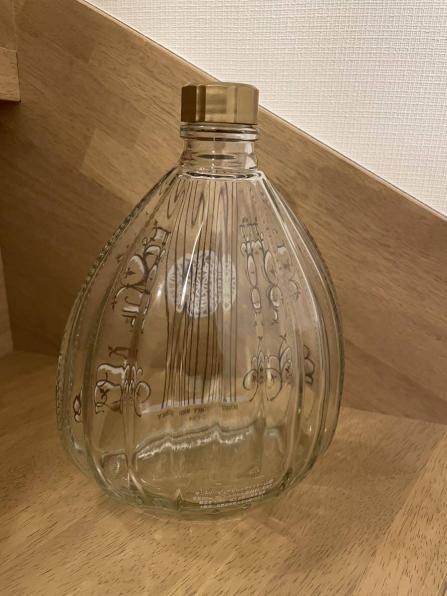 サントリー 山崎12年 ピュアモルト 楽器ボトルシリーズ リュート 空瓶