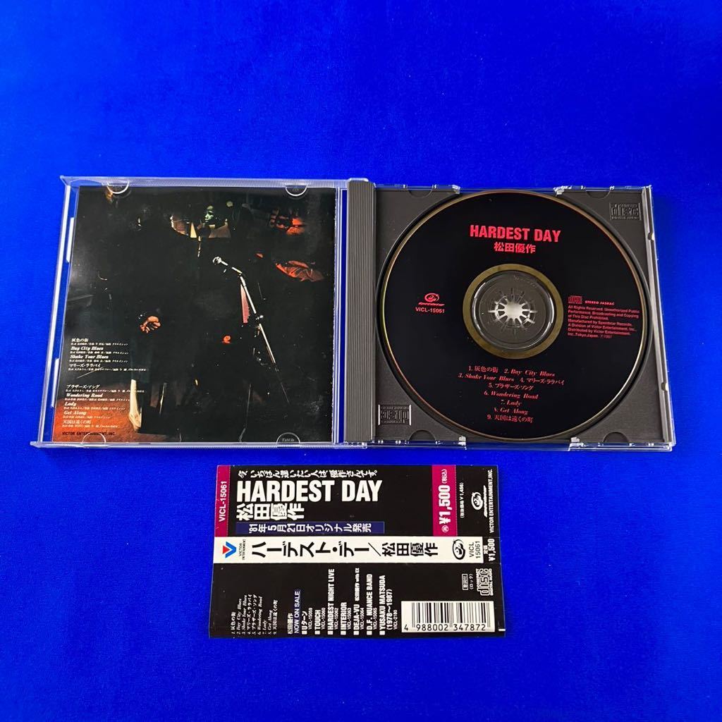 SC5 松田優作 / HARDEST DAY CD_画像2