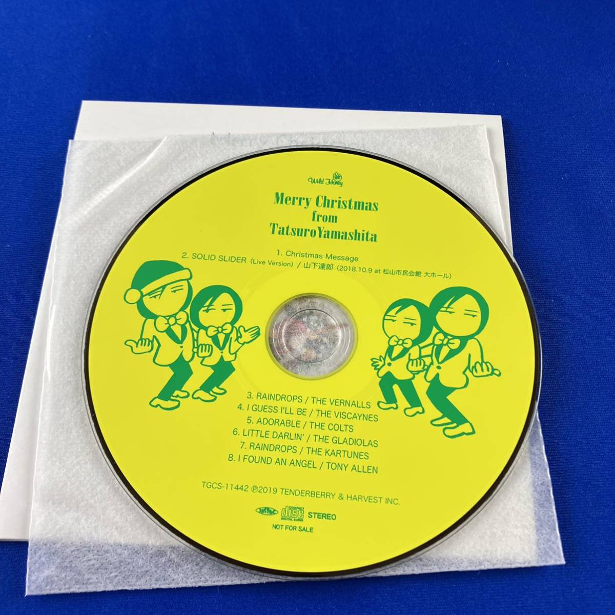 SC5 山下達郎 / MERRY CHRISTMAS FROM TATSURO YAMASHITA (2019 Ver.) CD_画像2