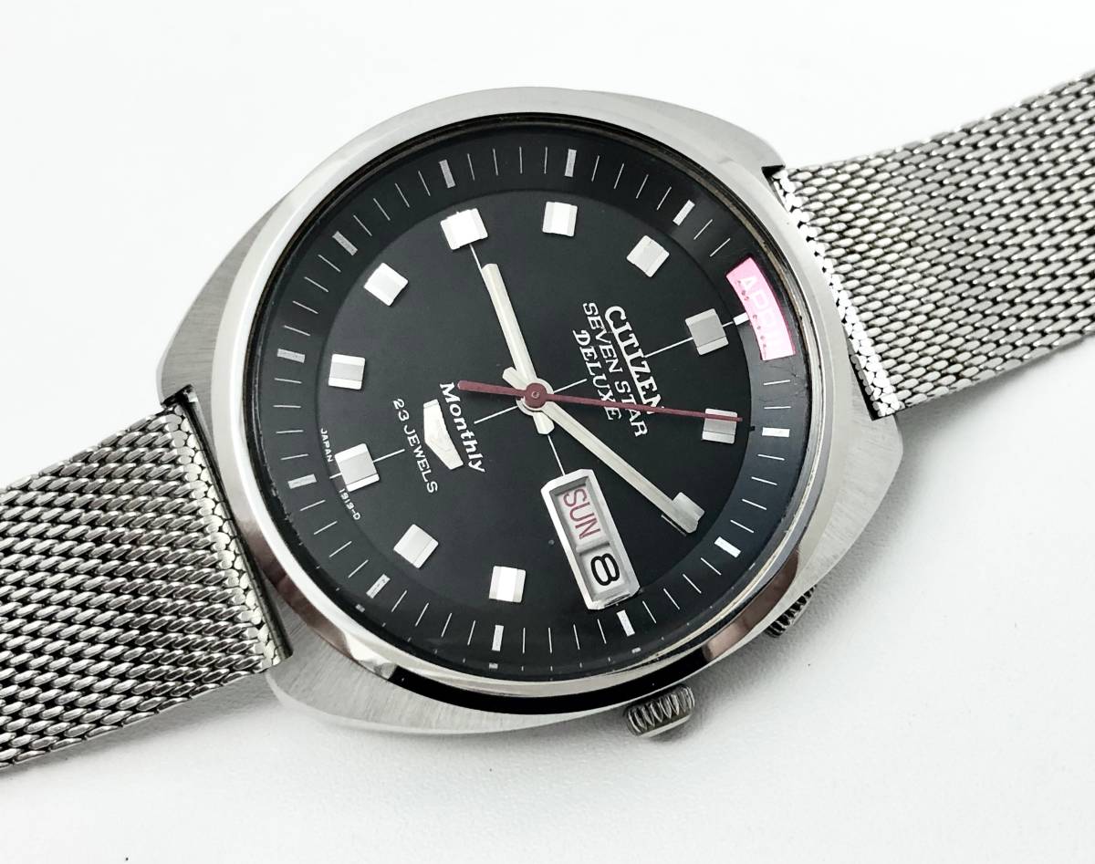 Yahoo!オークション - CITIZEN SEVEN STAR DELUXE MON...