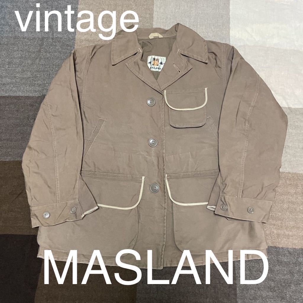 50s vintage MASLAND hunting jacket マスランド ハンティング