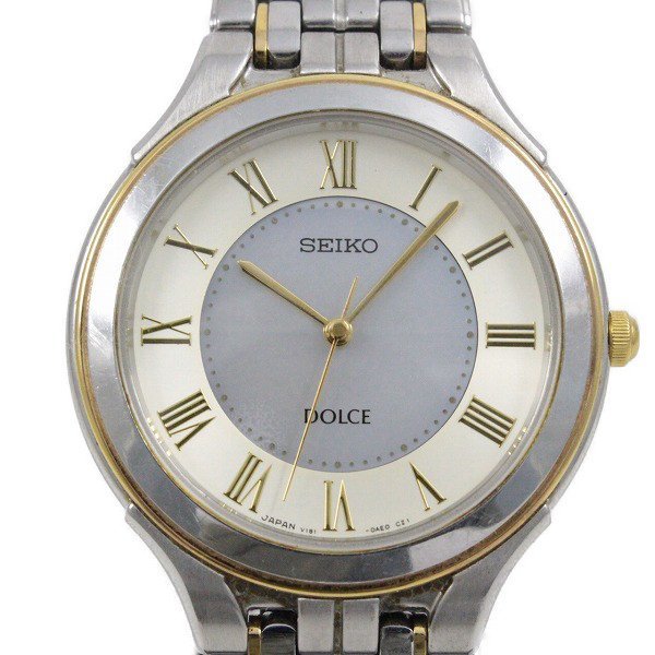 SEIKO ドルチェ 紳士腕時計 ジャンク品-www.connectedremag.com