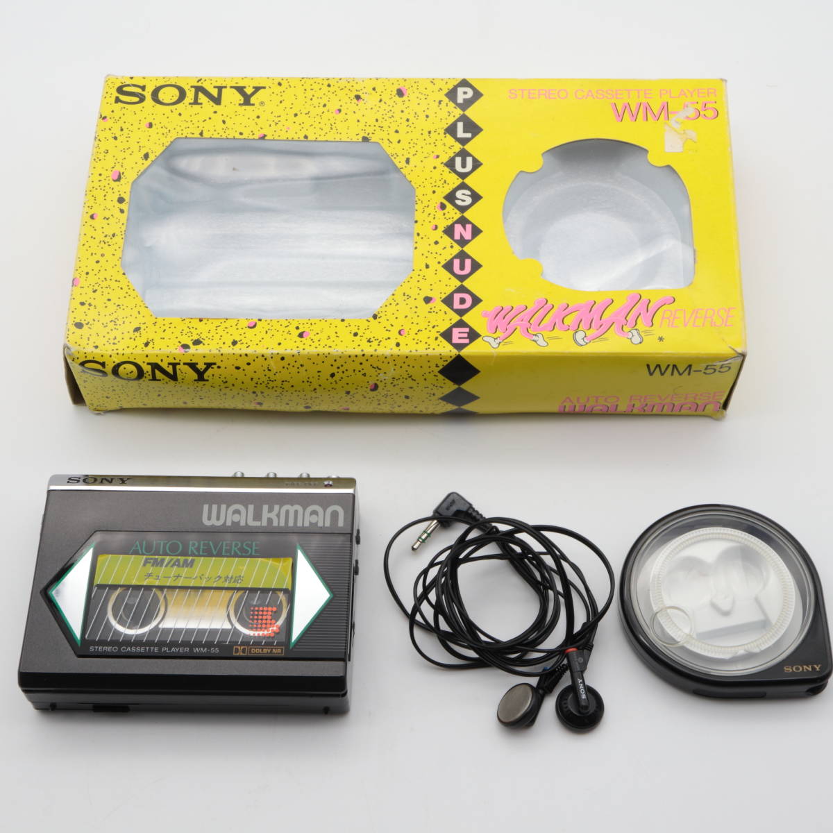 良好品】 NUDE PLUS WM-55 カセットウォークマン ソニー ◇◇SONY