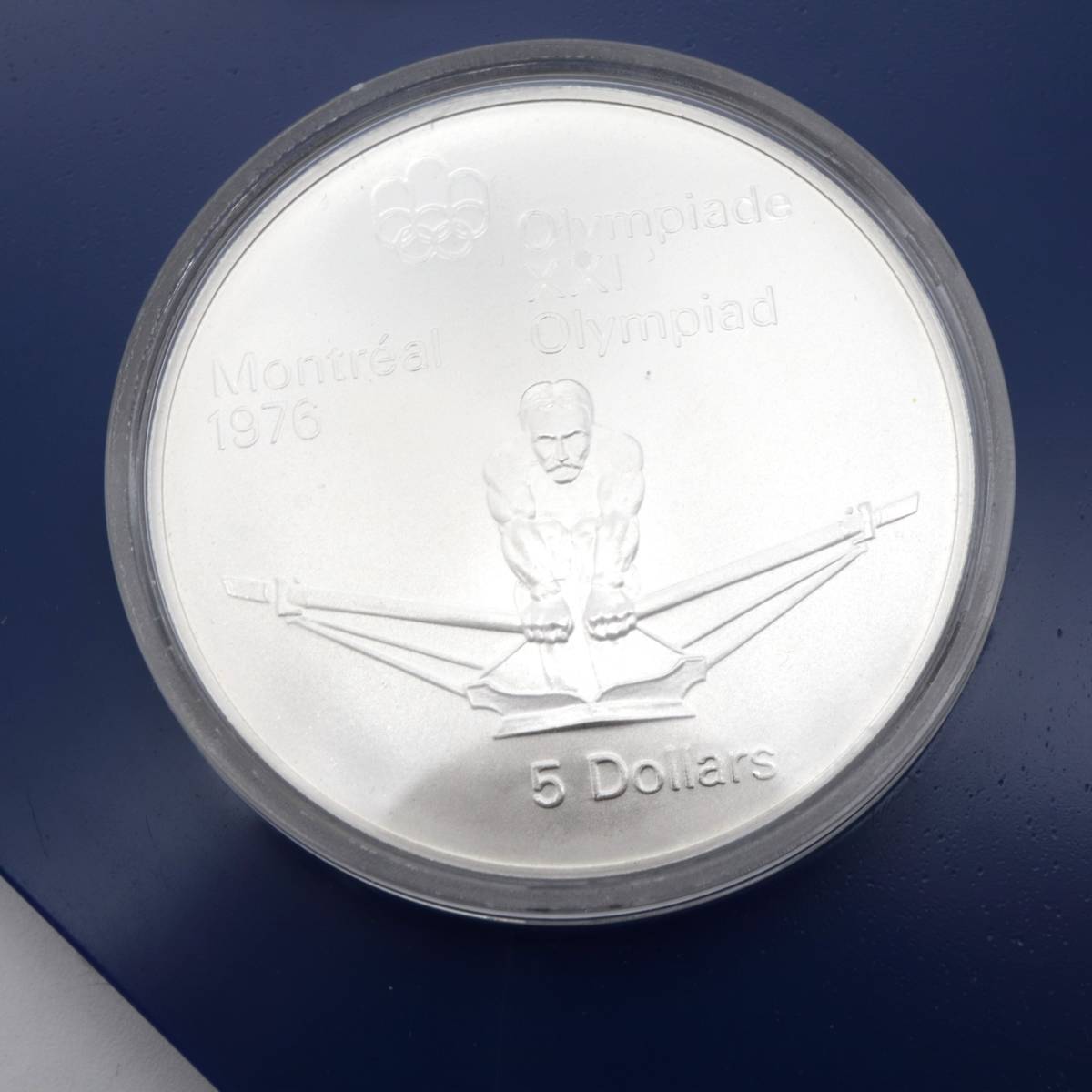 ヤフオク! - ◇◇カナダ モントリオールオリンピック 記念プルーフ銀貨