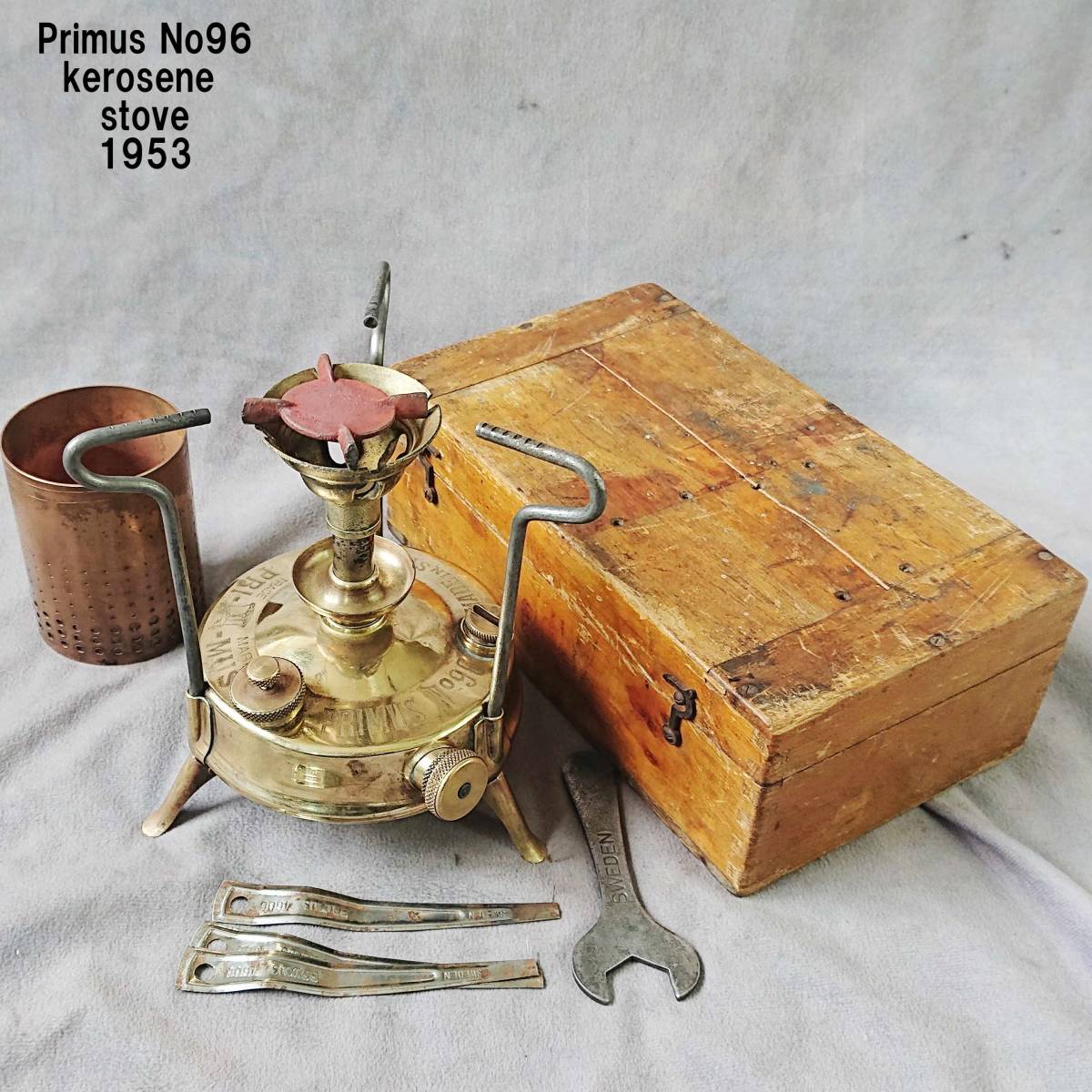 ○残りわずか○プリムス No 96 ケロシン ストーブ 1934年製造 ○残りわずか○プリムス No 96 ケロシン ストーブ 1934年製造