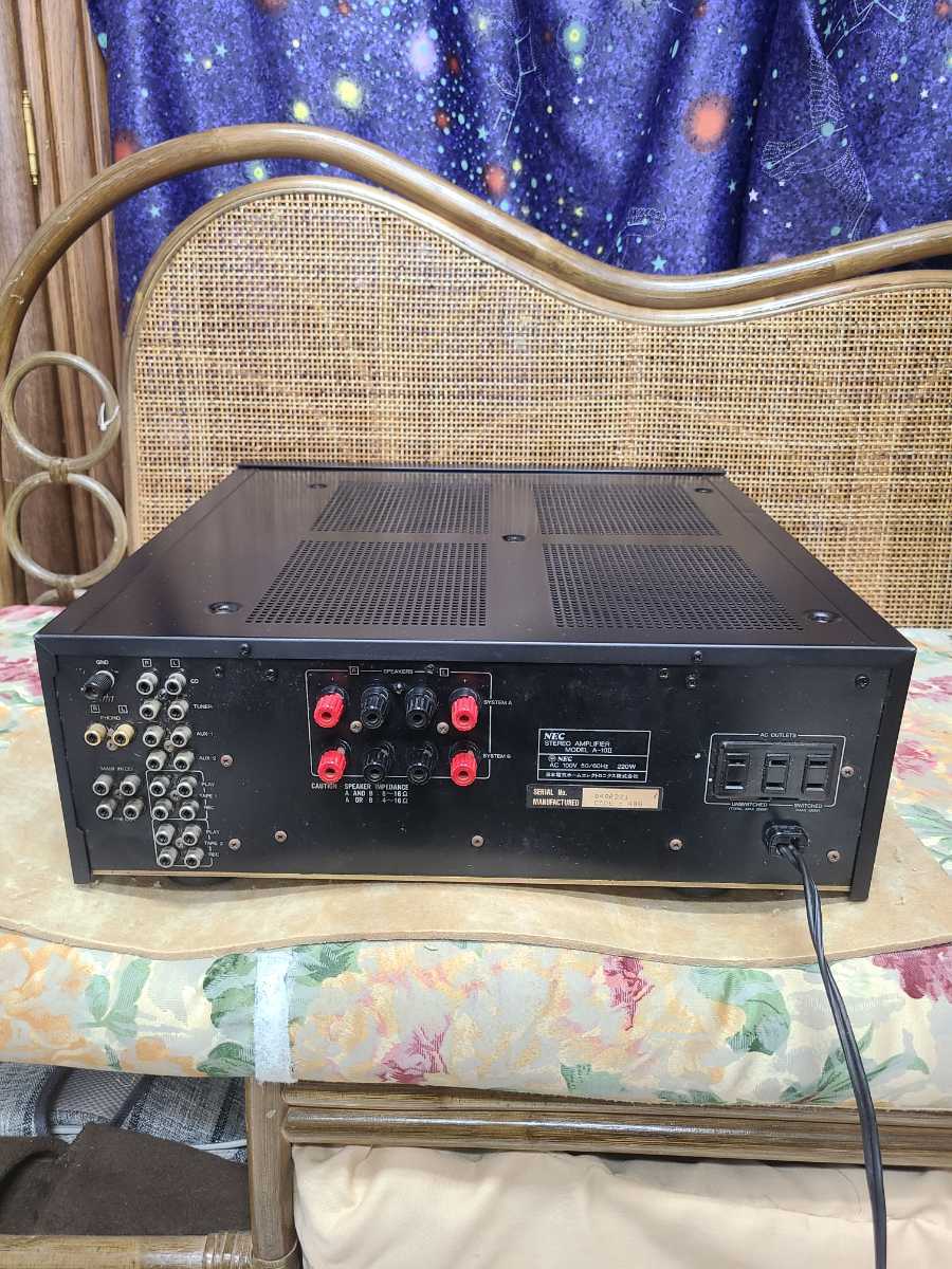 伝説!フルレストア完動超美品!NECプリメインアンプA-10(TYPEⅡ
