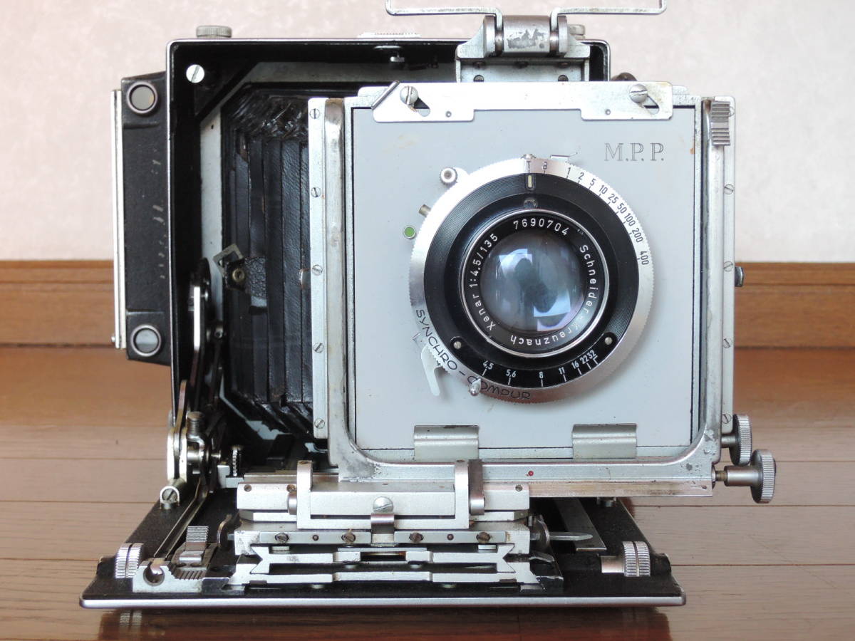 大判カメラ：MPP ENGLAND MICRO TECHNICAL CAMERA 4×5＋レンズ