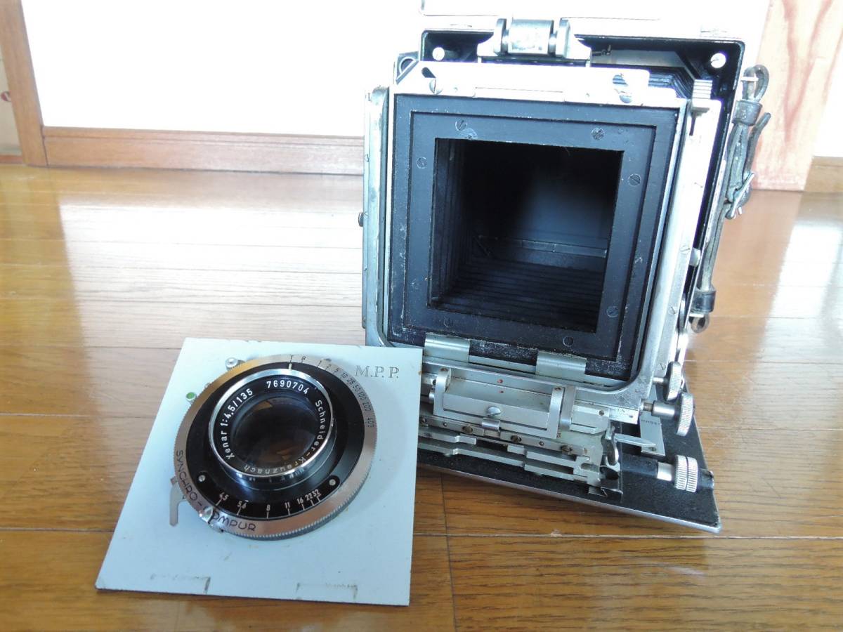 大判カメラ：MPP ENGLAND MICRO TECHNICAL CAMERA 4×5＋レンズ