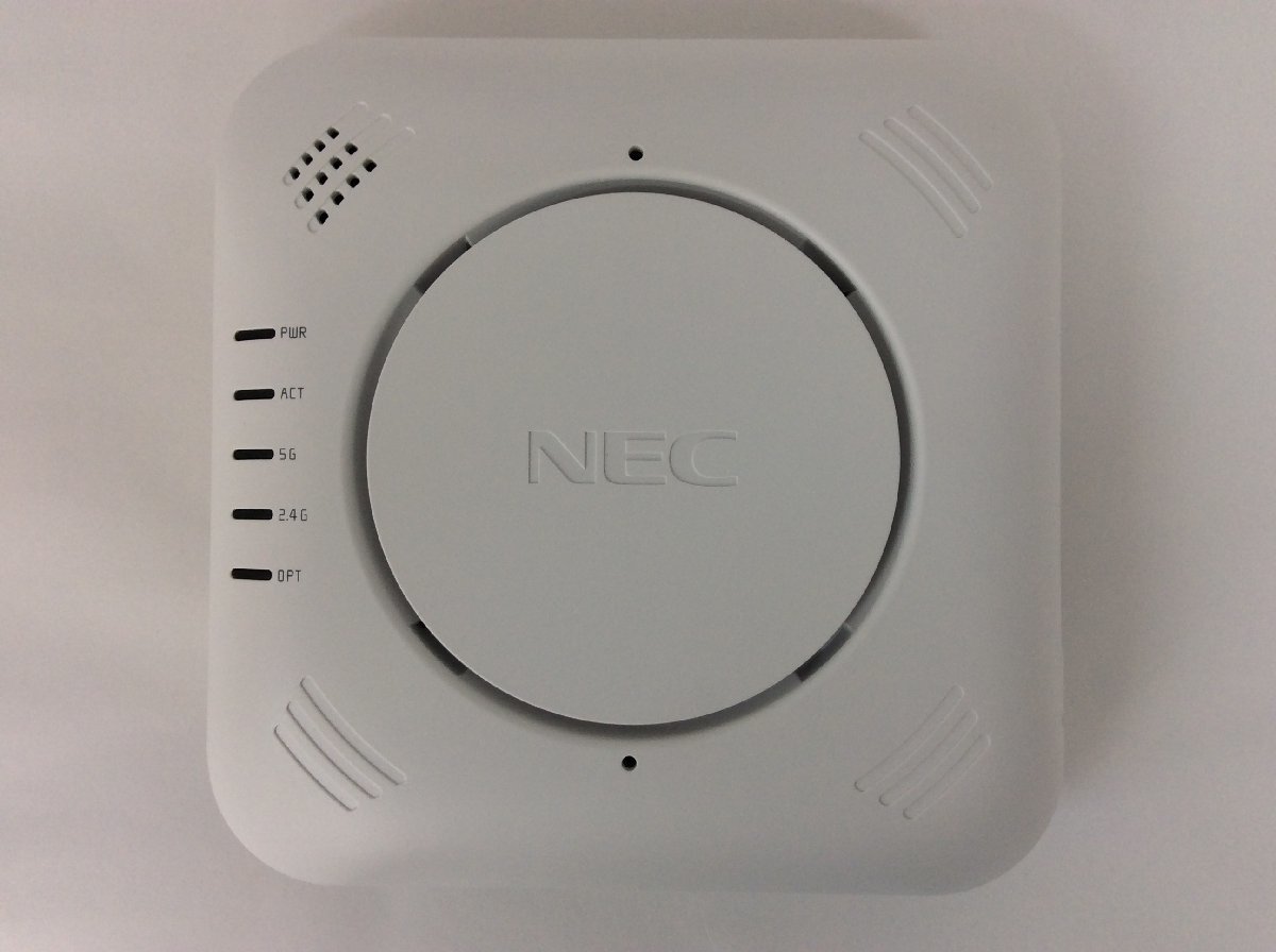 初期化済み NEC 802.11ac Wave2対応 無線LANアクセスポイント NA1500A 搭載Firm Version 5.0.4 ※縦置きスタンド付き_写真は使いまわしております