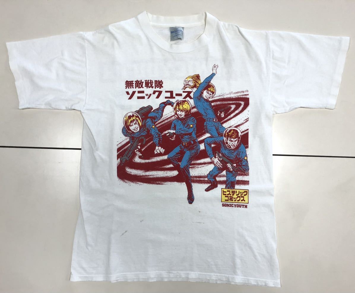 2022年最新春物 90s 1993 SONIC YOUTH ソニックユース Tシャツ サイズ